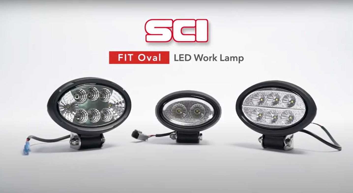 FIT Oval LED Work Lamp