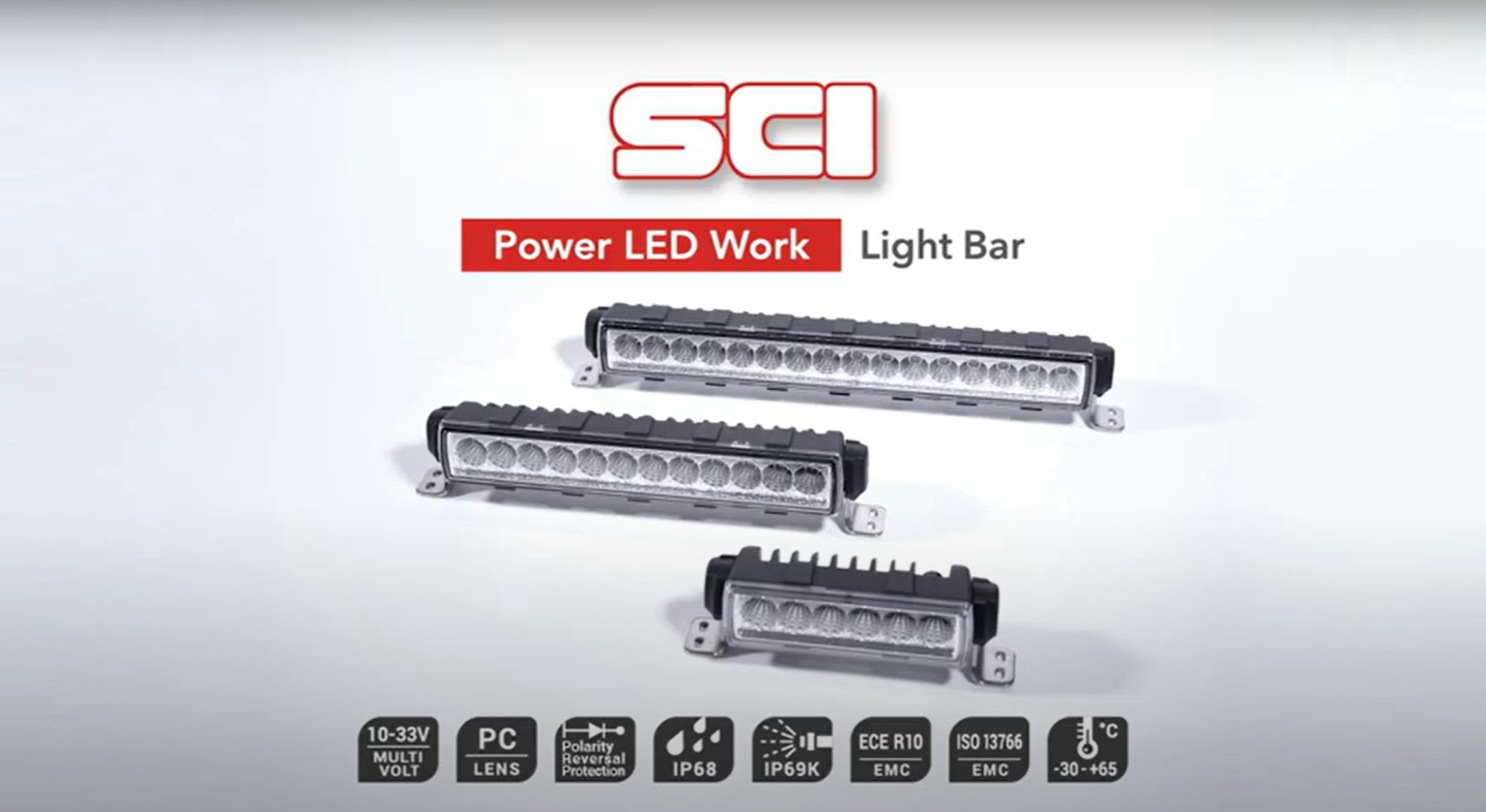 Power LED Work Light Bar