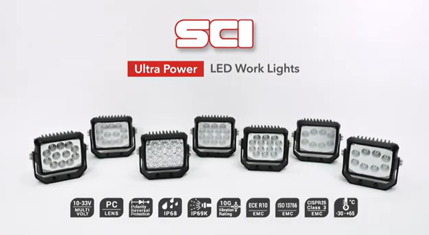 SCI-Ultra Power LED Work Lights