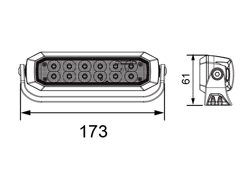 Size Diagram_C2-391 Plastic Bracket