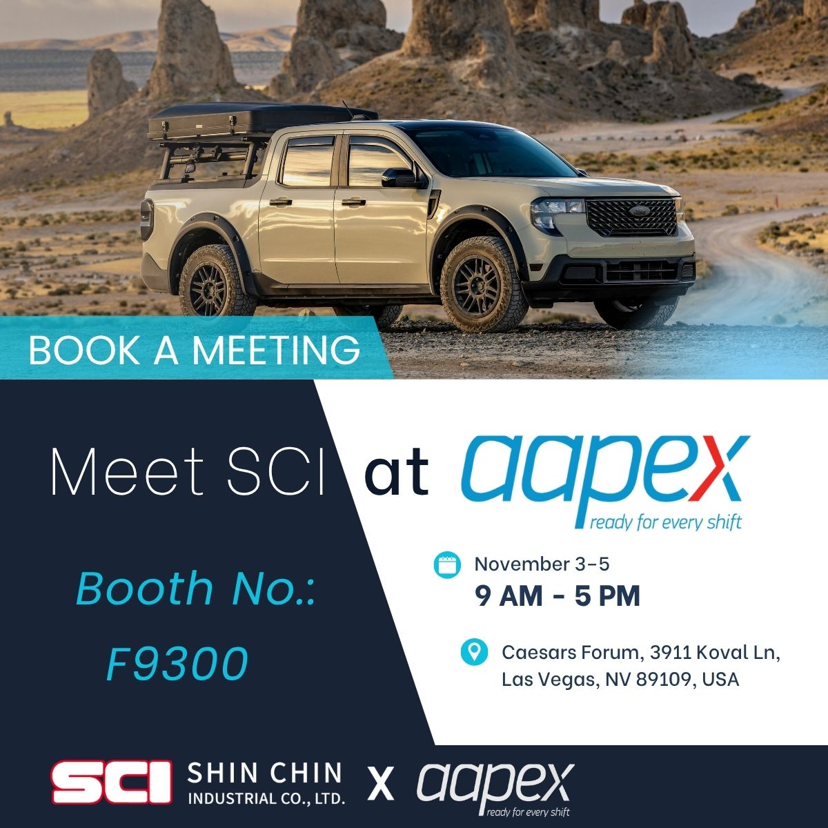 MEET SCI AT AAPEX