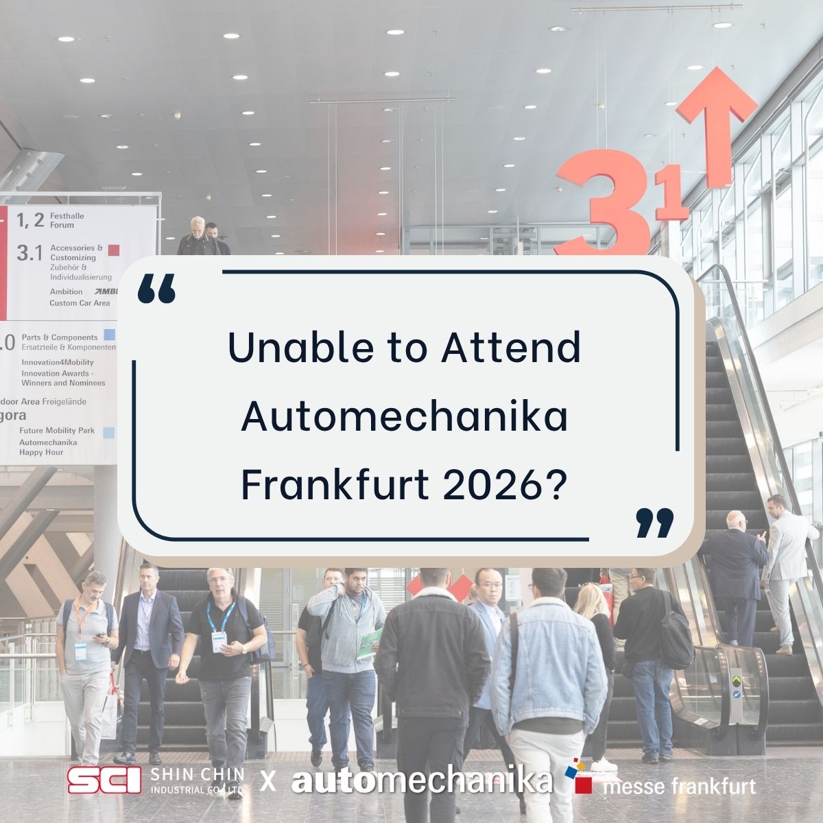 Unable to Attend Automechanika Frankfurt 2026