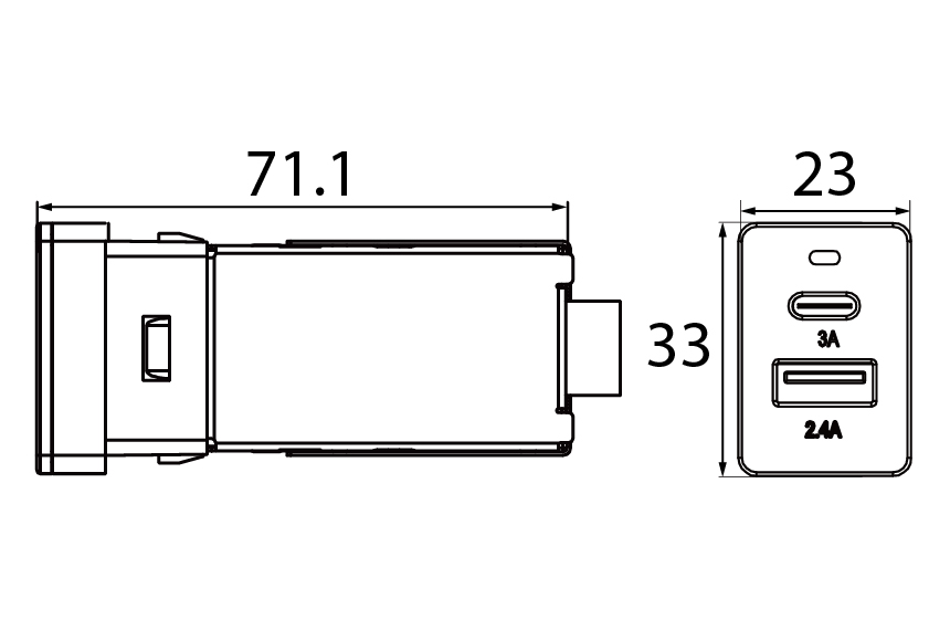 USB Size Diagram_A13-265AC27
