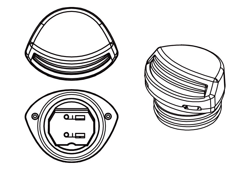 Interior & Exterior Lights Size Diagram_C2-1505B-1