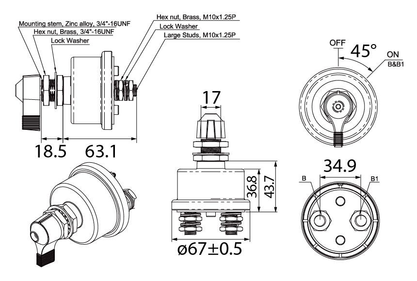 Switch Size Diagram_K3-39
